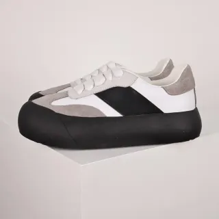 Branco, Preto, Cinza, Zapatilhas Chunky Plataforma Lifestyle
