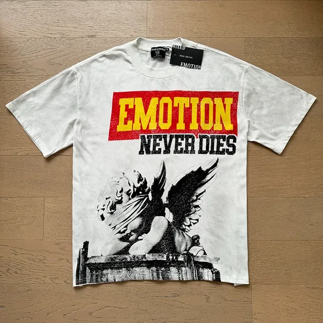 White Red Graphic-Print Oversized Fit T-Shirt 5