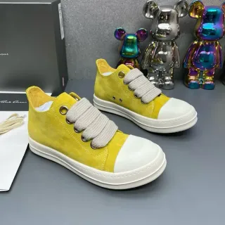 Amarelo Branco Camurça Superior Borracha Ponta Tênis Lifestyle