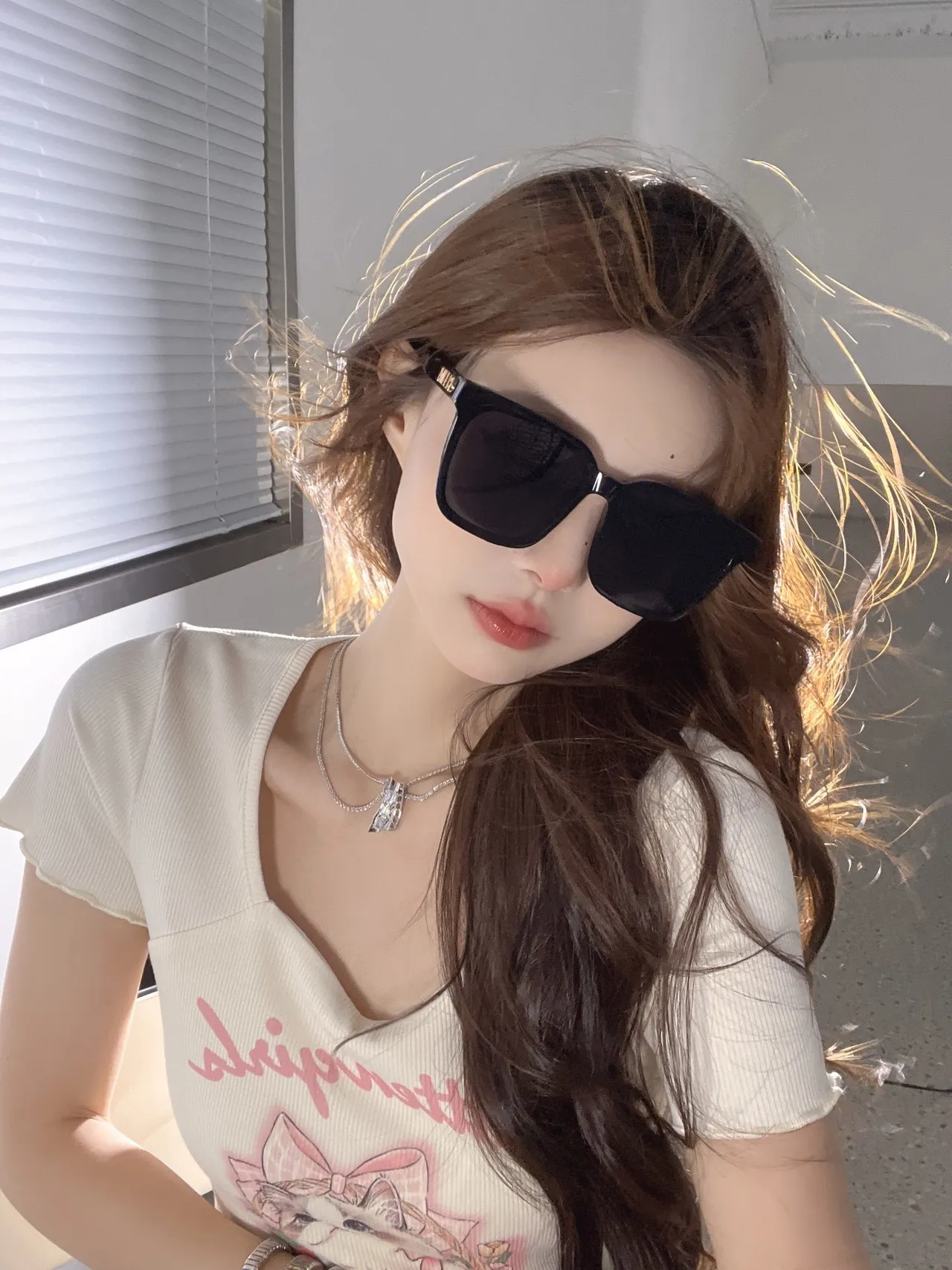 Gentle Monster Oversized Square Black Sunglasses 2