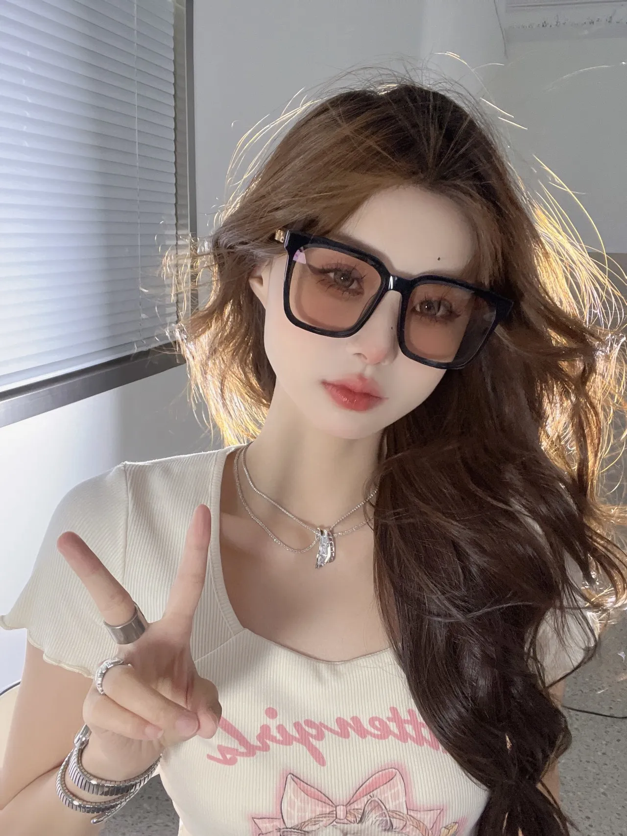 Gentle Monster Oversized Square Black Sunglasses 3