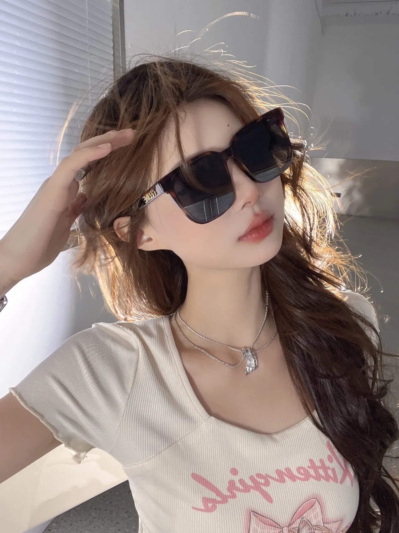Gentle Monster Oversized Square Black Sunglasses 4