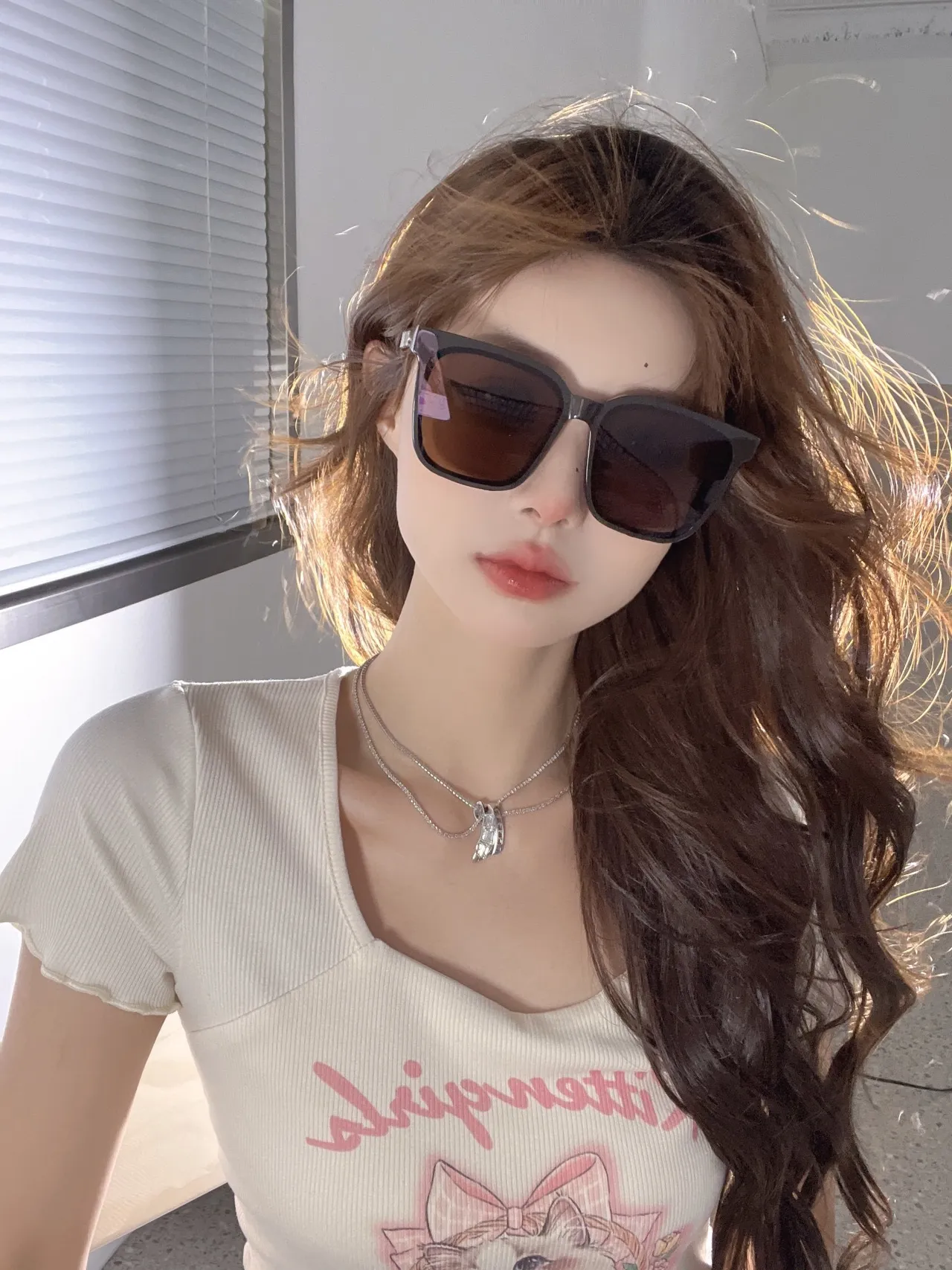 Gentle Monster Oversized Square Black Sunglasses 7