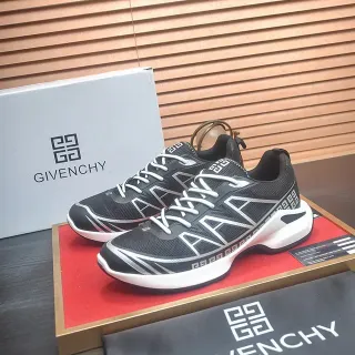 Givenchy City Sport Black and White Geometric Lifestyle Sneakers
