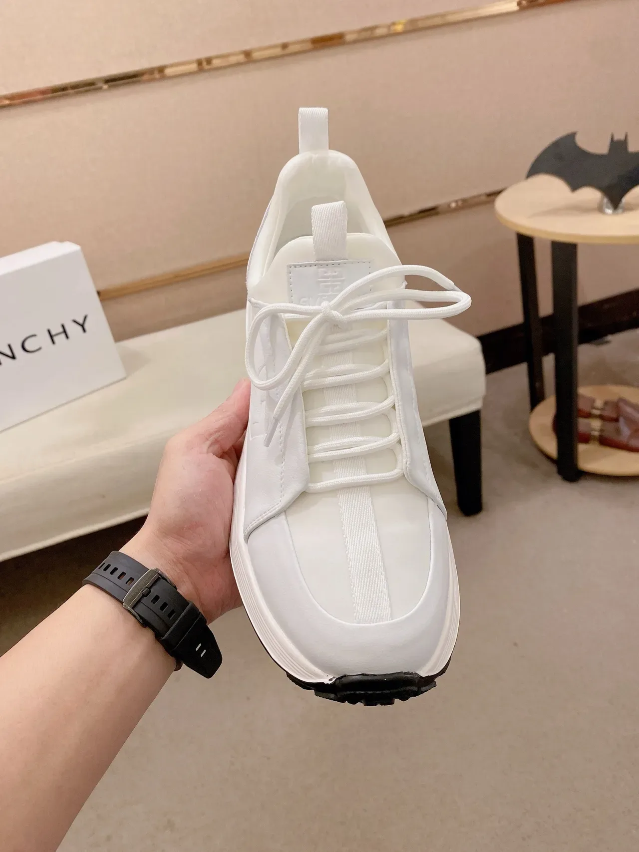 Givenchy City Sport White Embossed Logo Lifestyle Sneakers 2