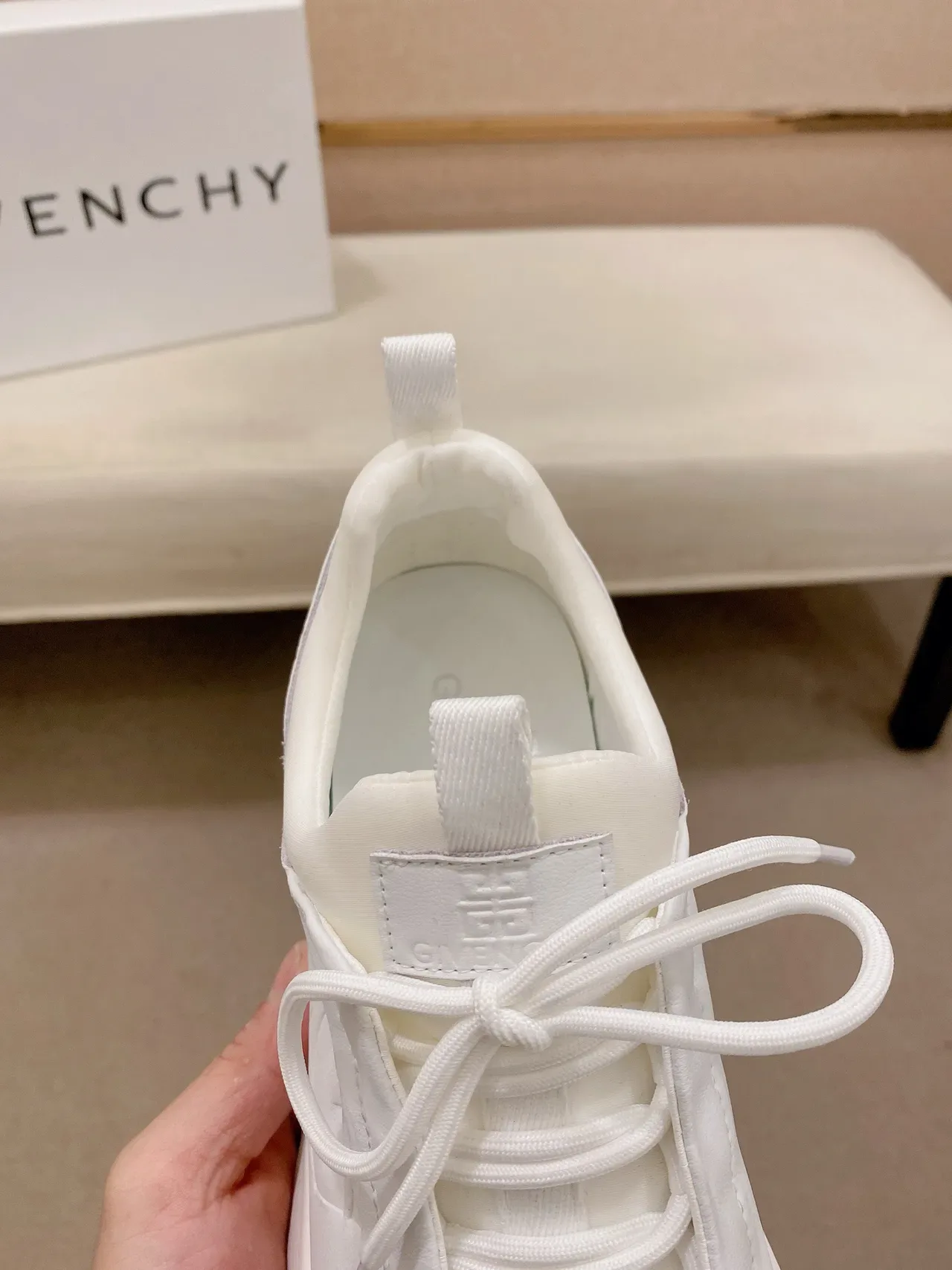 Givenchy City Sport White Embossed Logo Lifestyle Sneakers 6
