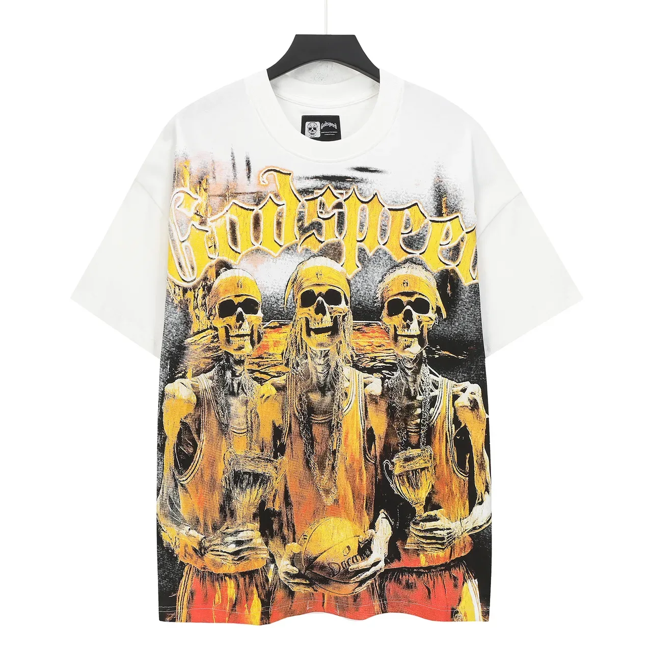 Godspeed Oversized Graphic Print T-Shirt 2