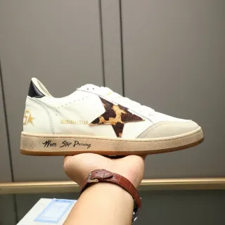 Golden Goose Ball Star Off-White Leopard Star 生活方式运动鞋