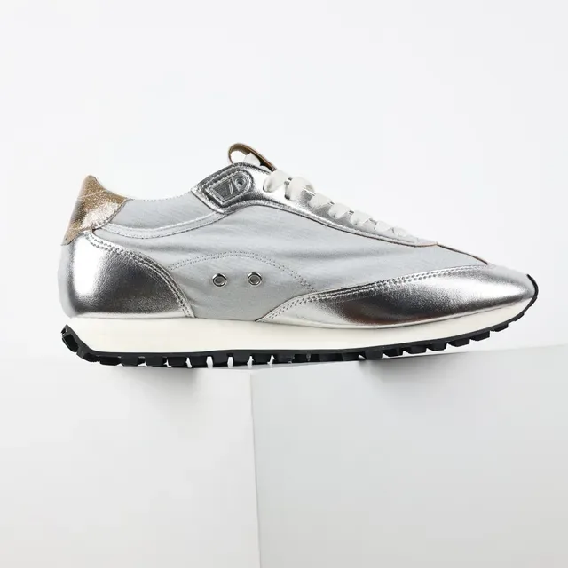 Golden Goose Argent Or Supérieure Métallique Superposition Étoile Sneakers Lifestyle 7