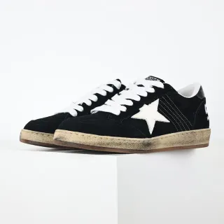 Golden Goose Super-Star Black Suede White Star Lifestyle Sneakers