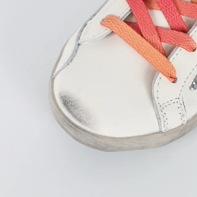 Golden Goose Super-Star Off-White Glitter Star tênis lifestyle 5