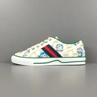 Gucci Ace Doraemon Print Canvas Lifestyle Sneakers