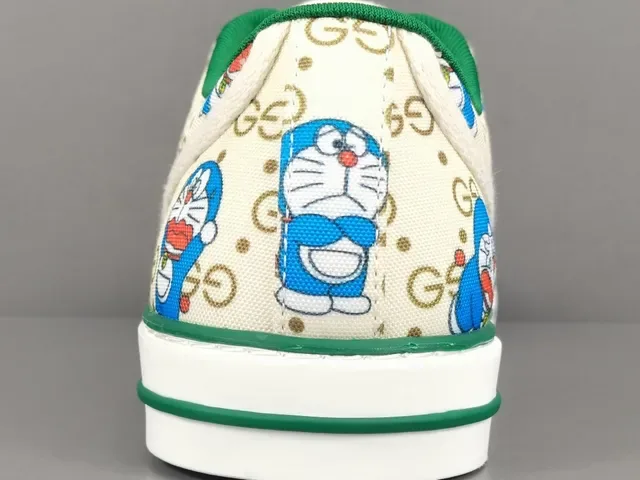 Gucci Ace Doraemon Print Canvas Lifestyle Sneakers 9