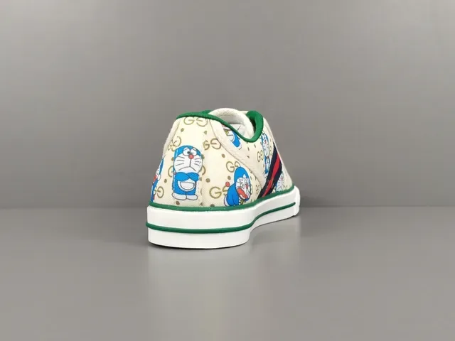 Gucci Ace Doraemon Print Canvas Lifestyle Sneakers 18