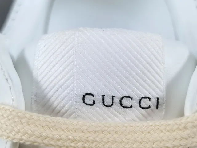 Gucci Ace Perforated White Lifestyle Sneakers 4