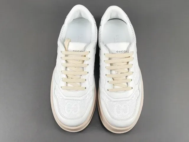 Gucci Ace Perforated White Lifestyle Sneakers 16