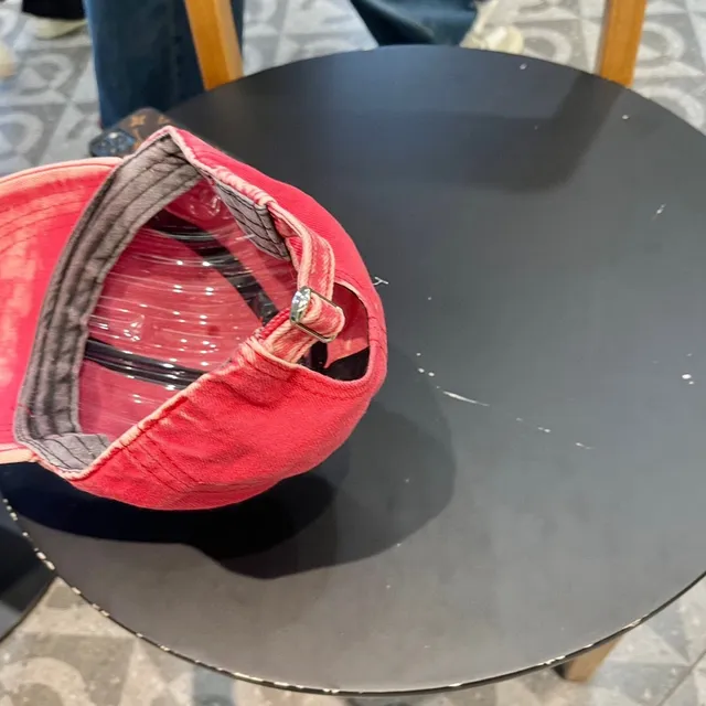 Gucci Acid-Wash Pink Denim Baseball Cap 7