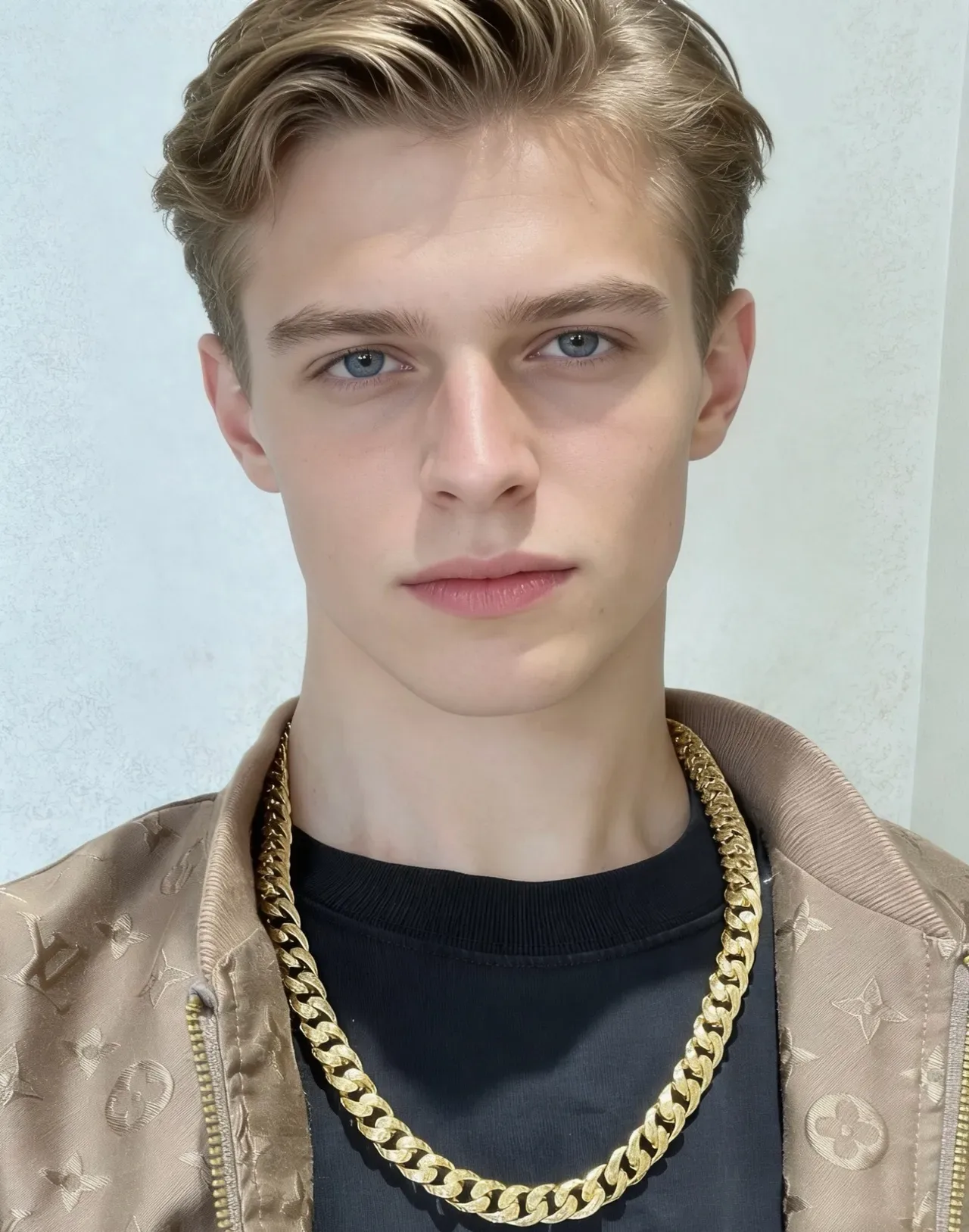 Gucci Chunky Curb-Link Gold-Tone Necklace 2