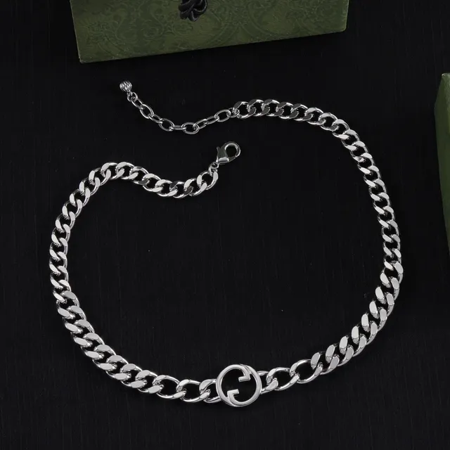 Gucci Double G Chain Necklace Two-Tone Gold and Silver Necklaces 6