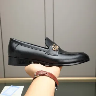 Gucci Horsebit 1955 Black Leather Horsebit Loafers