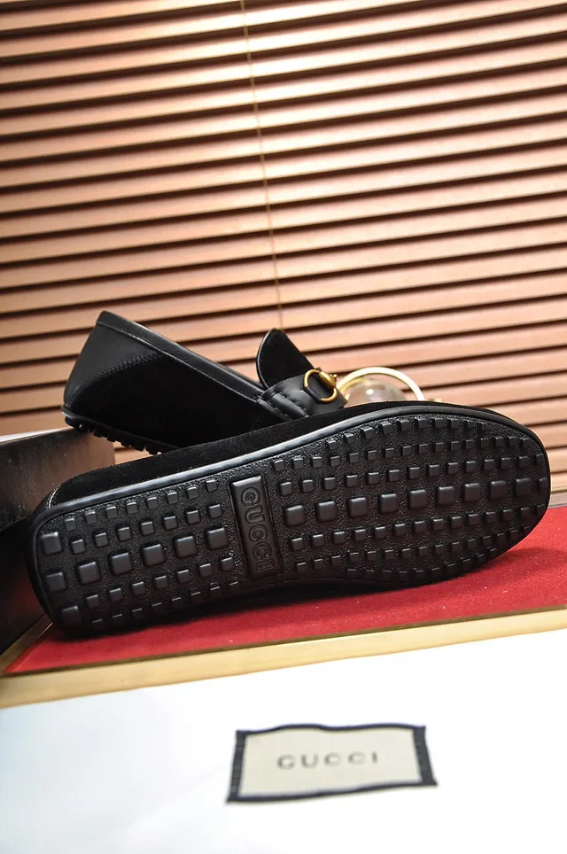 Gucci Horsebit 1955 Black Suede Loafer 4