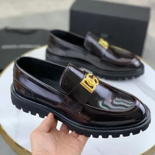 Gucci Horsebit 1955 गहरा भूरा पेटेंट लेदर लोअफर