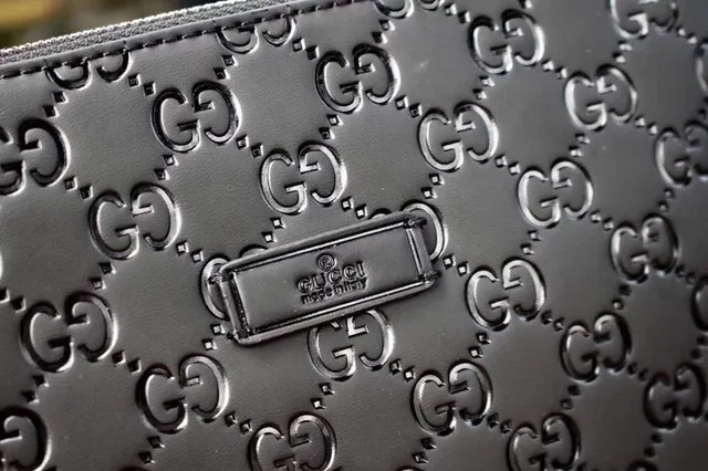 Gucci Ophidia Embossed GG Monogram Black Messenger Bag 8