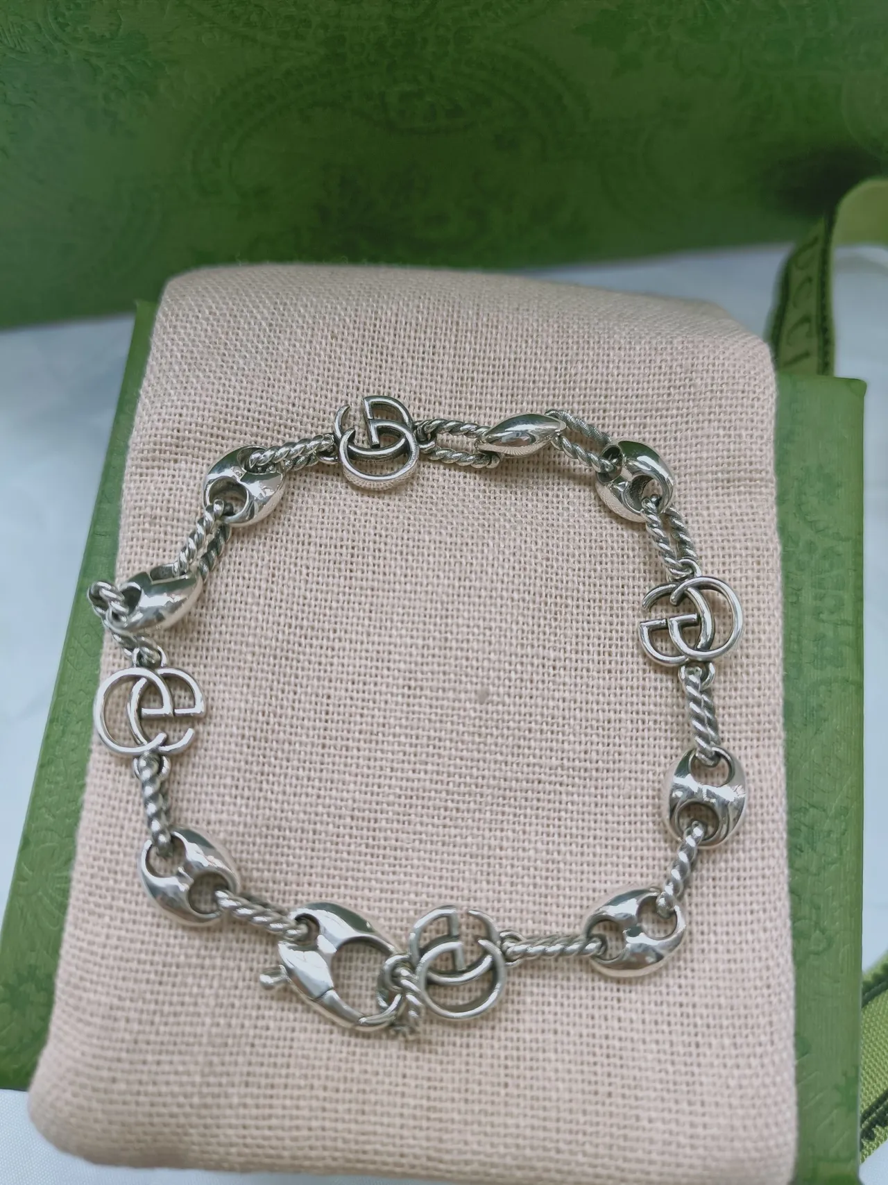 Gucci Ophidia Interlocking G and Horsebit Bracelet 7