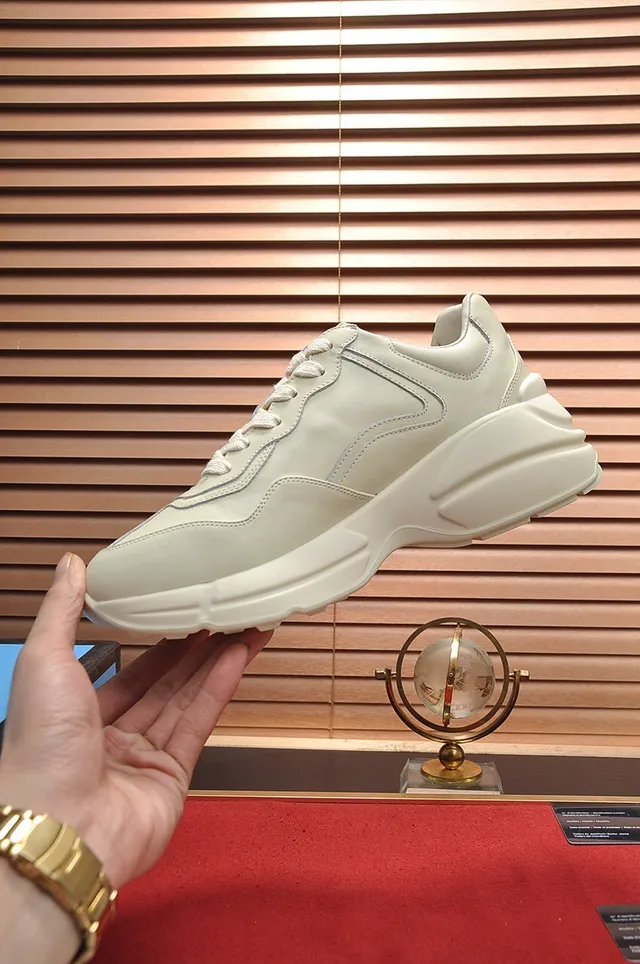Gucci Screener Disney Mickey Mouse Cream Chunky Sneakers 3