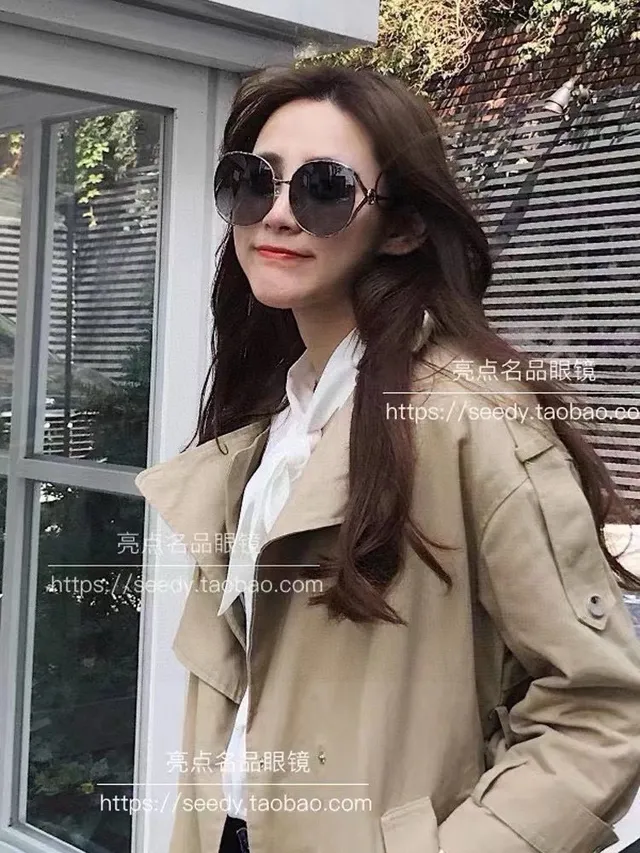 Gucci Screener Oversized Round Gradient Pink Sunglasses 2