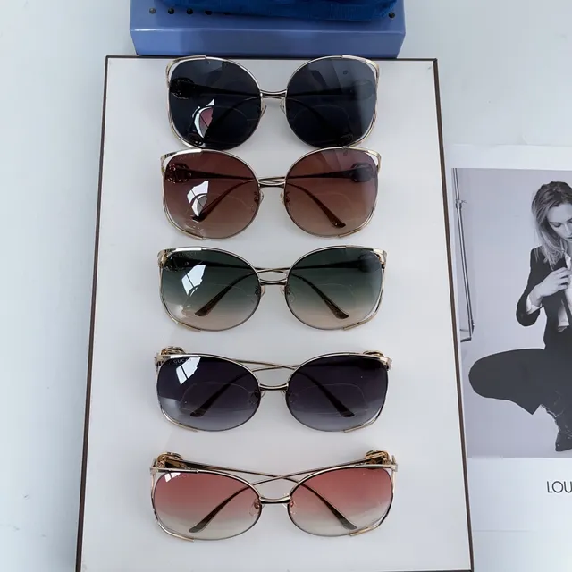 Gucci Screener Oversized Round Gradient Pink Sunglasses 3
