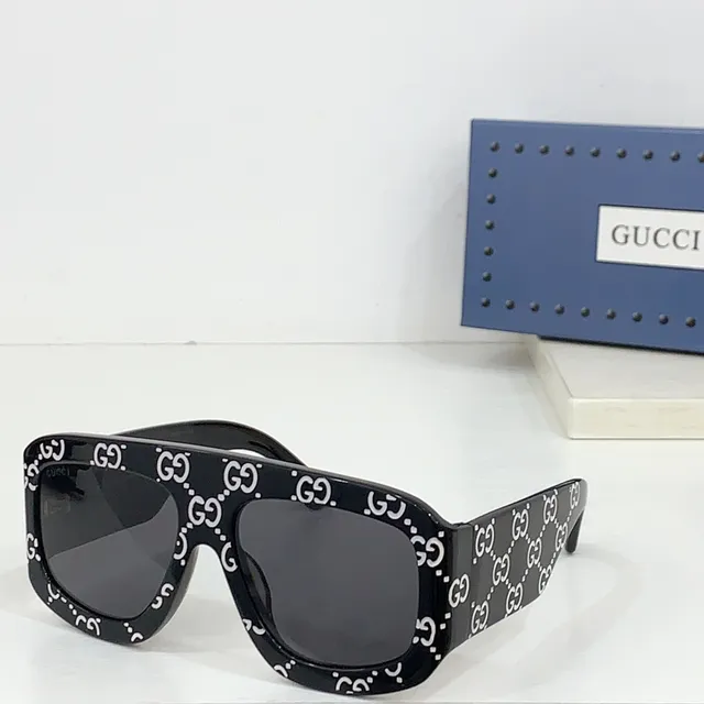 Gucci Screener Oversized Transparent Acetate Optical Glasses 4