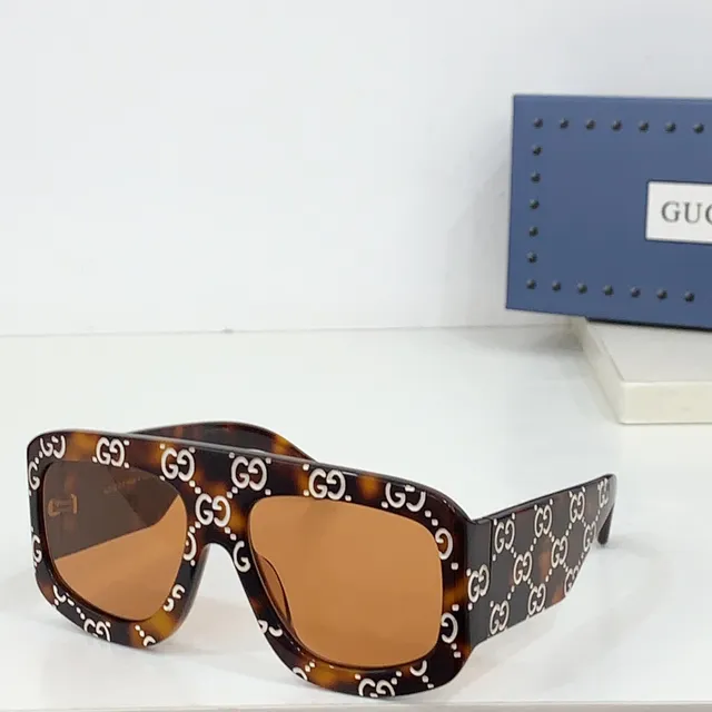 Gucci Screener Oversized Transparent Acetate Optical Glasses 7