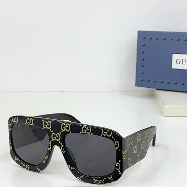 Gucci Screener Oversized Transparent Acetate Optical Glasses 9