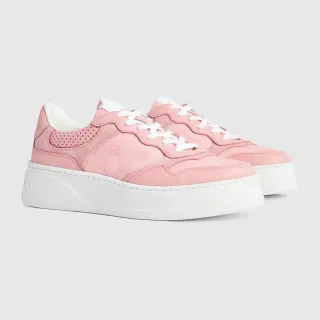 Gucci Screener Pink Monogram Lifestyle Sneakers