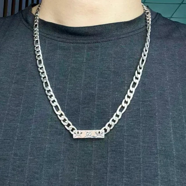 Gucci Silver Chunky Curb Chain Polished Necklace 2