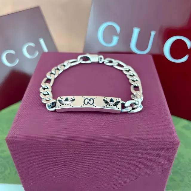 Gucci Silver Chunky Curb Chain Polished Necklace 5