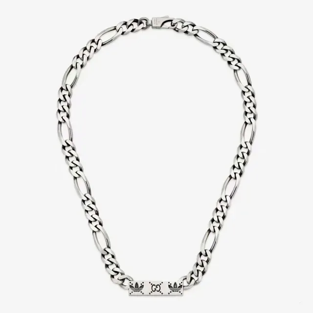 Gucci Silver Chunky Curb Chain Polished Necklace 8