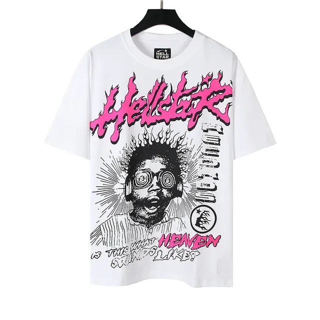 Hellstar Graphic Flame Print Oversized T-Shirt 4