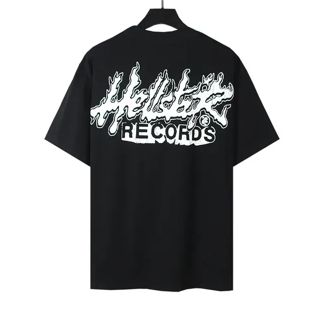 Hellstar Graphic Flame Print Oversized T-Shirt 7