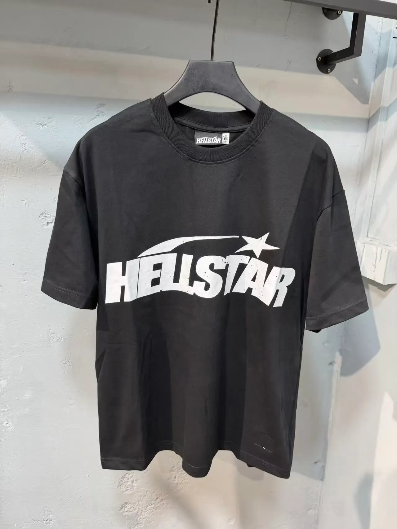 Hellstar Graphic Print Oversized Black T-Shirt 5