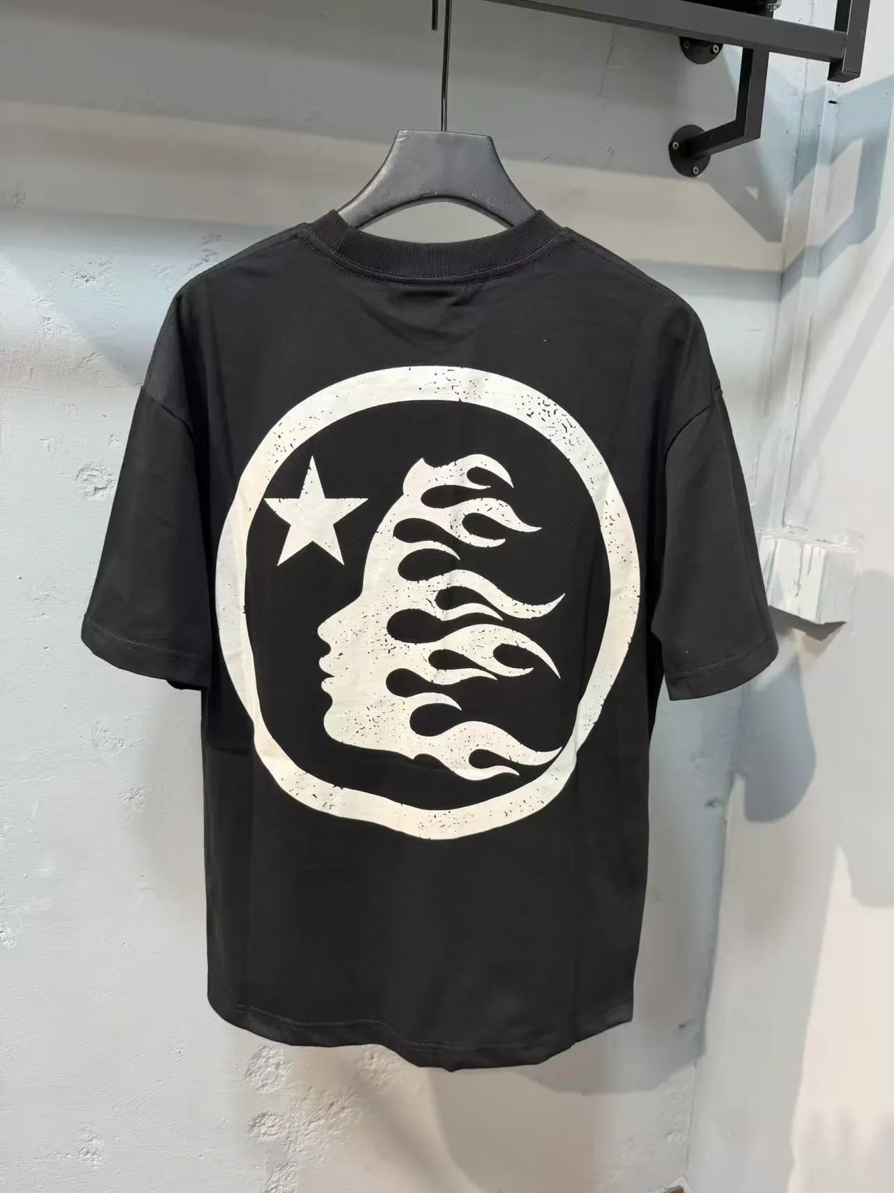 Hellstar Graphic Print Oversized Black T-Shirt 6
