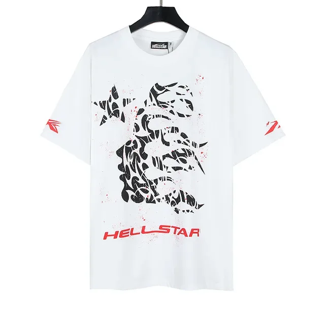 Hellstar Graphic Print Oversized T-Shirt 4