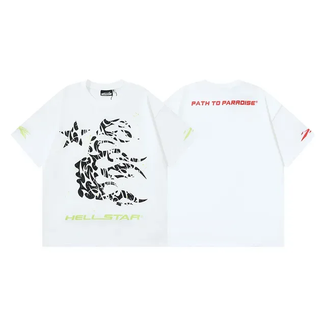 Hellstar Graphic Print Oversized T-Shirt 8