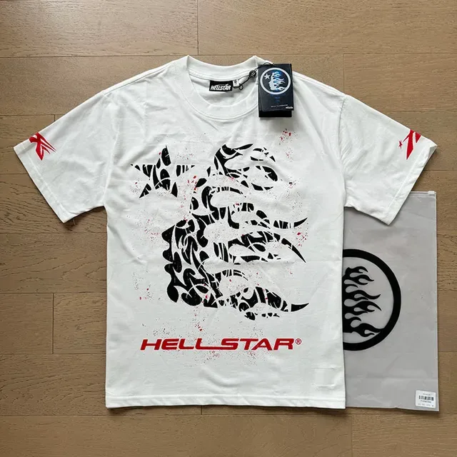 Hellstar Graphic Print Oversized T-Shirt 18