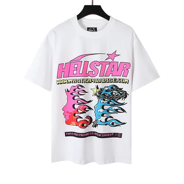 Hellstar Graphic Print Oversized T-Shirt 5
