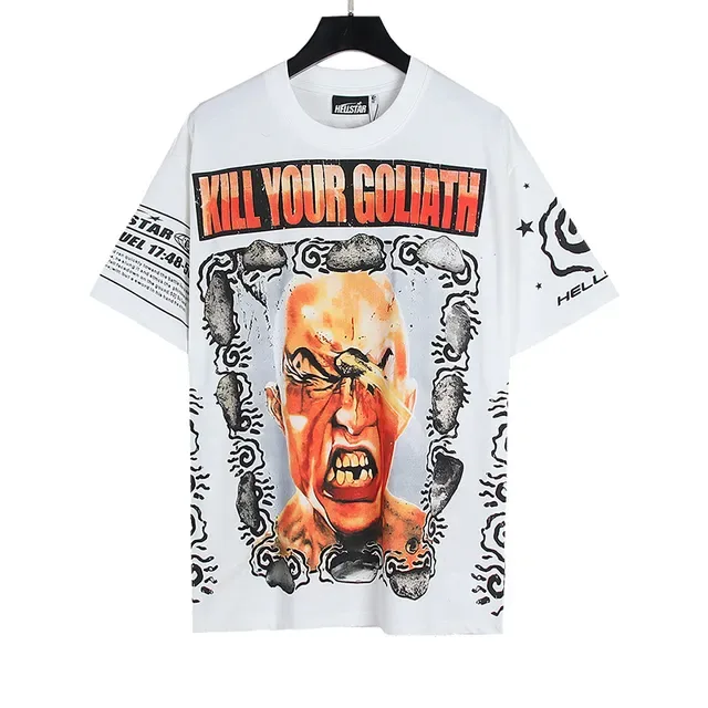 تي شيرت جرافيك أوفرسايز Hellstar Kill Your Goliath 6