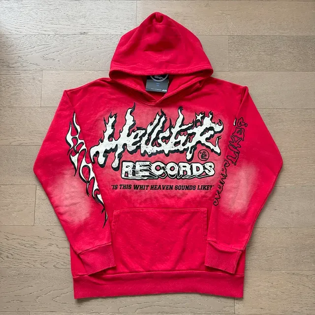 تراكسوت Hellstar Records جرافيك اللهب أحمر 2