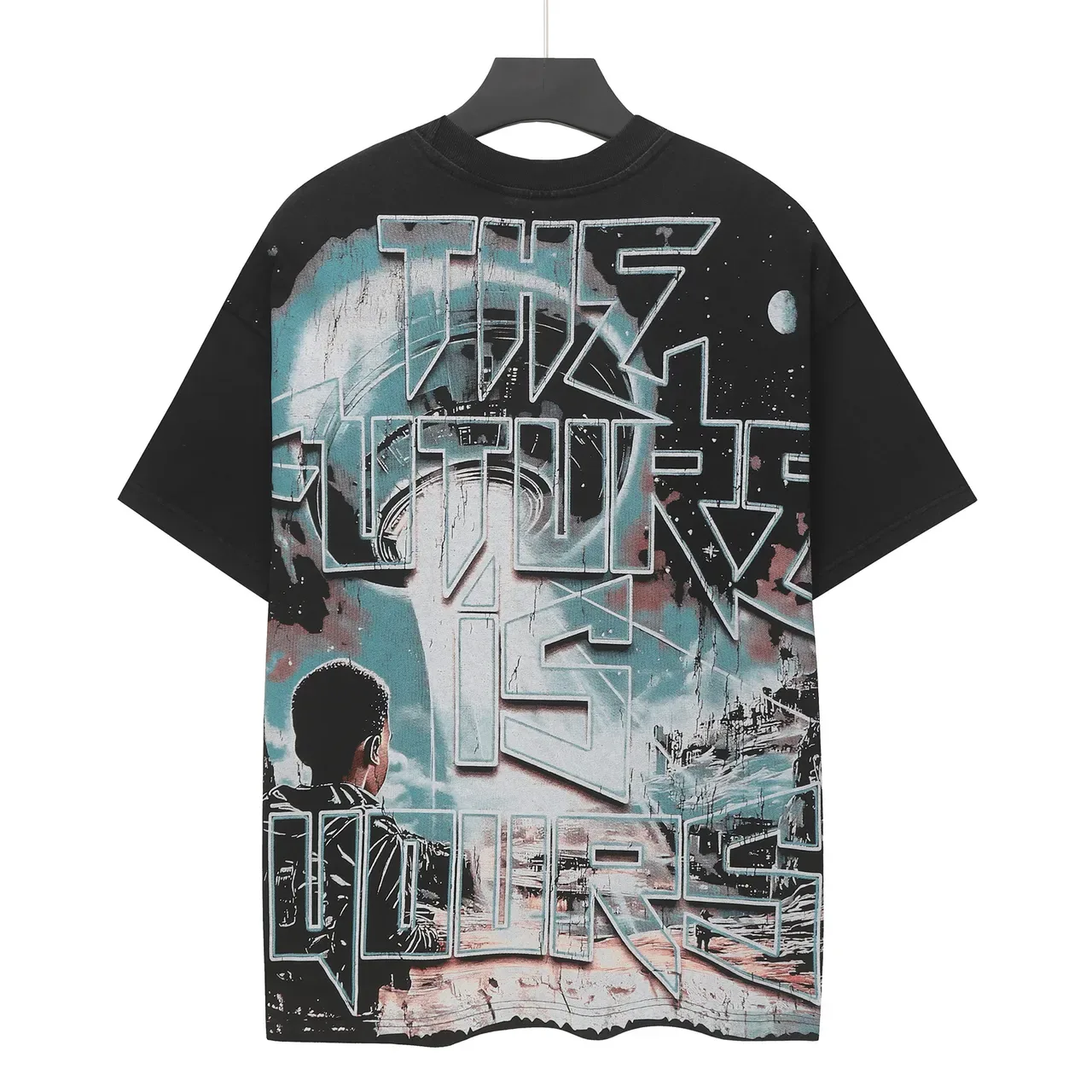 Hellstar Spacejou Graphic Oversized T-Shirt 2