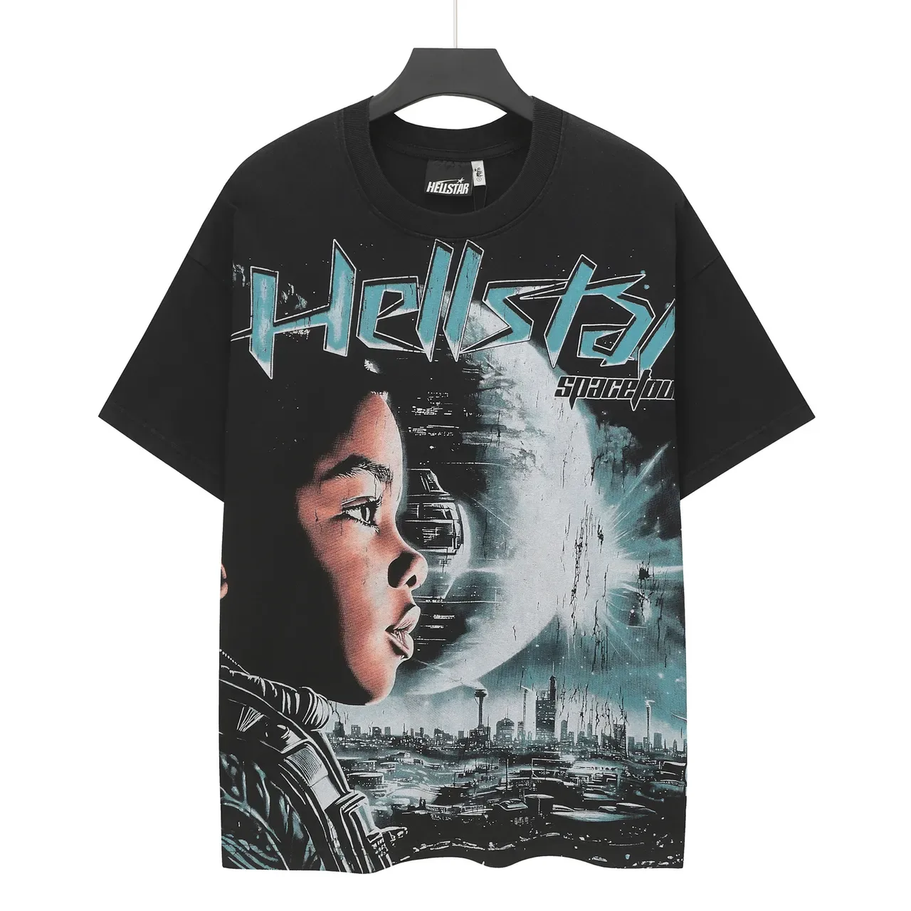 Hellstar Spacejou Graphic Oversized T-Shirt 3